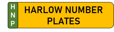 Harlow Number Plate