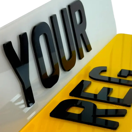 4D Number Plate in Harlow